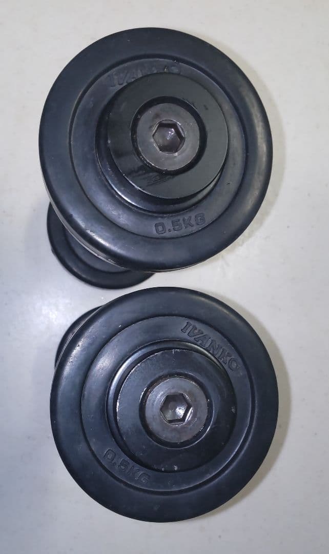 IVANKO SDKR 2.5kg ダンベル 2個