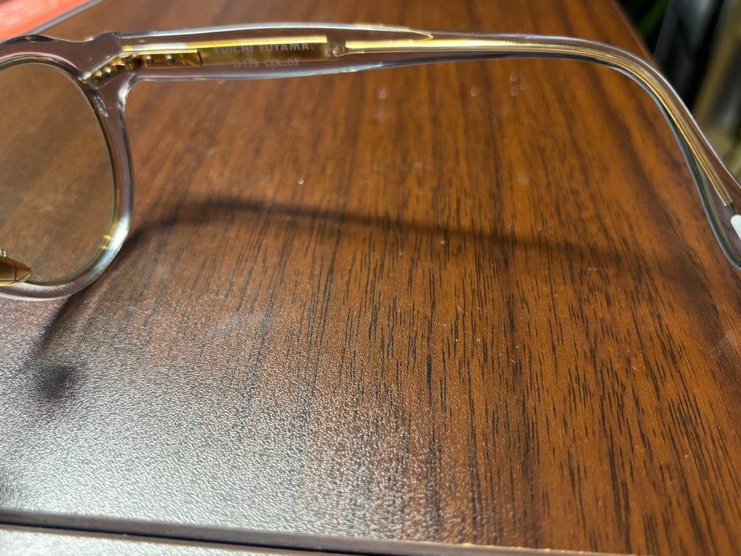 小物 YUICHI TOYAMA U-129 DFW Clear gray Gold