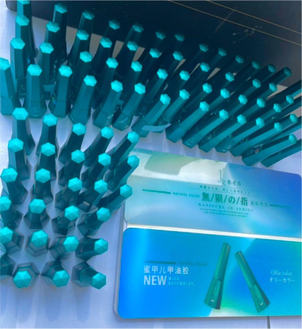 ジェルネイル80色セット ネイル見本付き