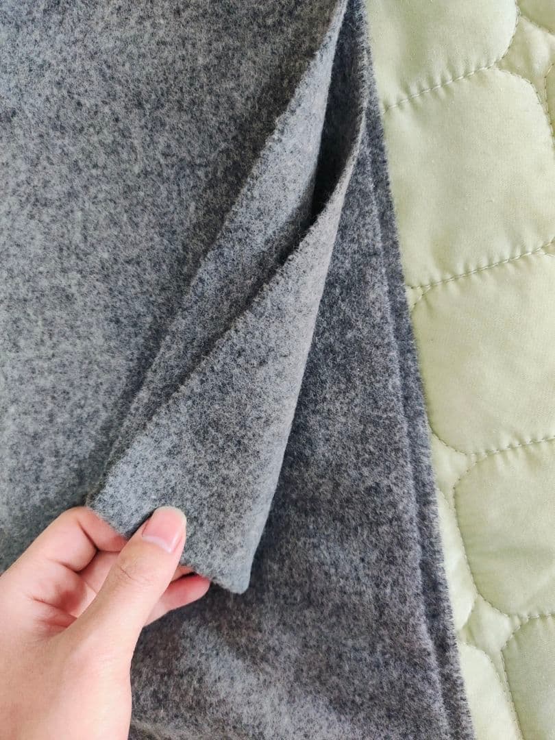 Acne Studios チャコールグレー マフラー