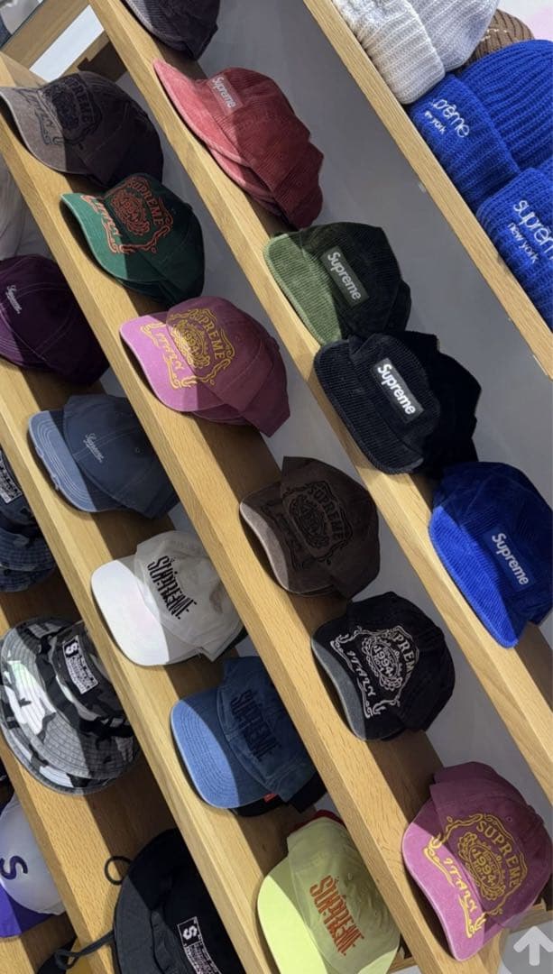 スケートボード Supreme Corduroy Camp Cap \"Leopard\"