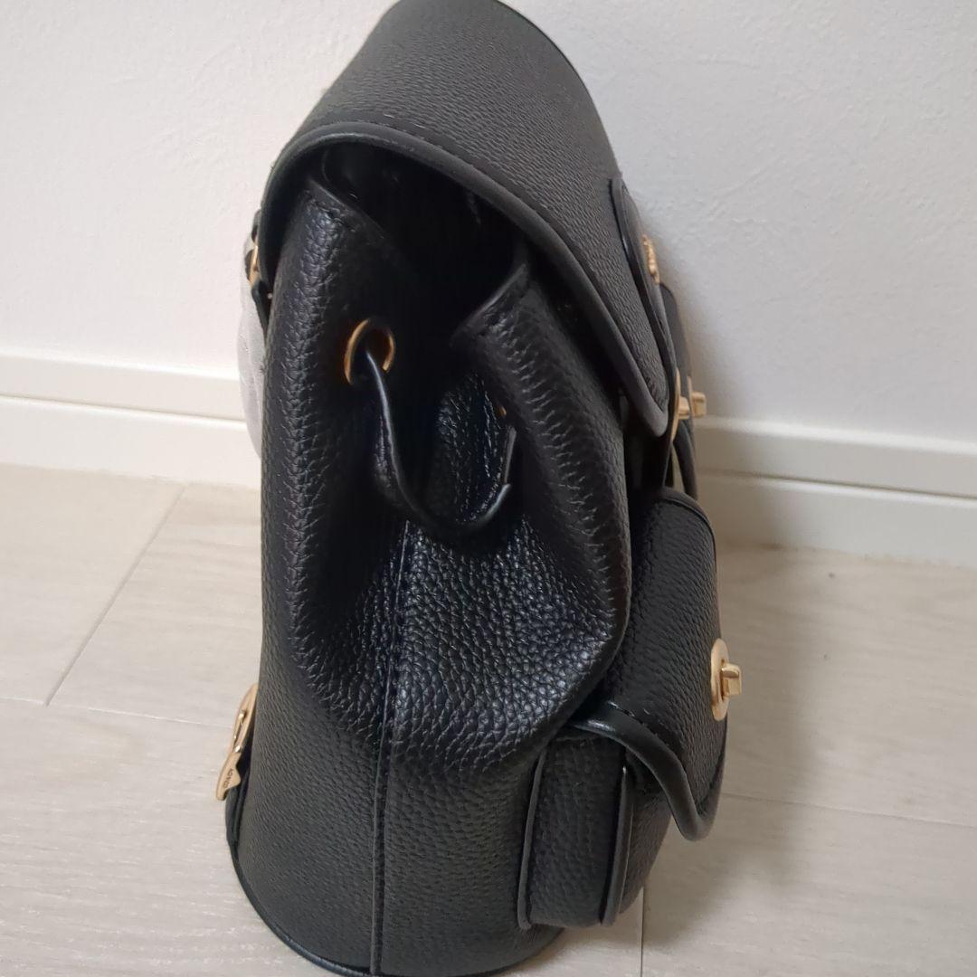 【新品】COACH　ハドリー バックパック　ブラック　CBH09