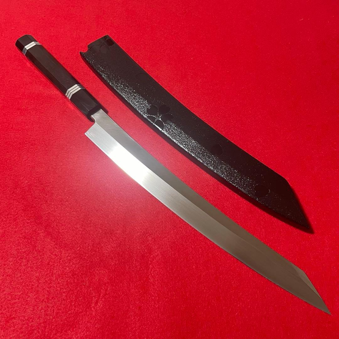 夜桜 鬼反り 切付柳刃 本焼き 高級 - メルカリ