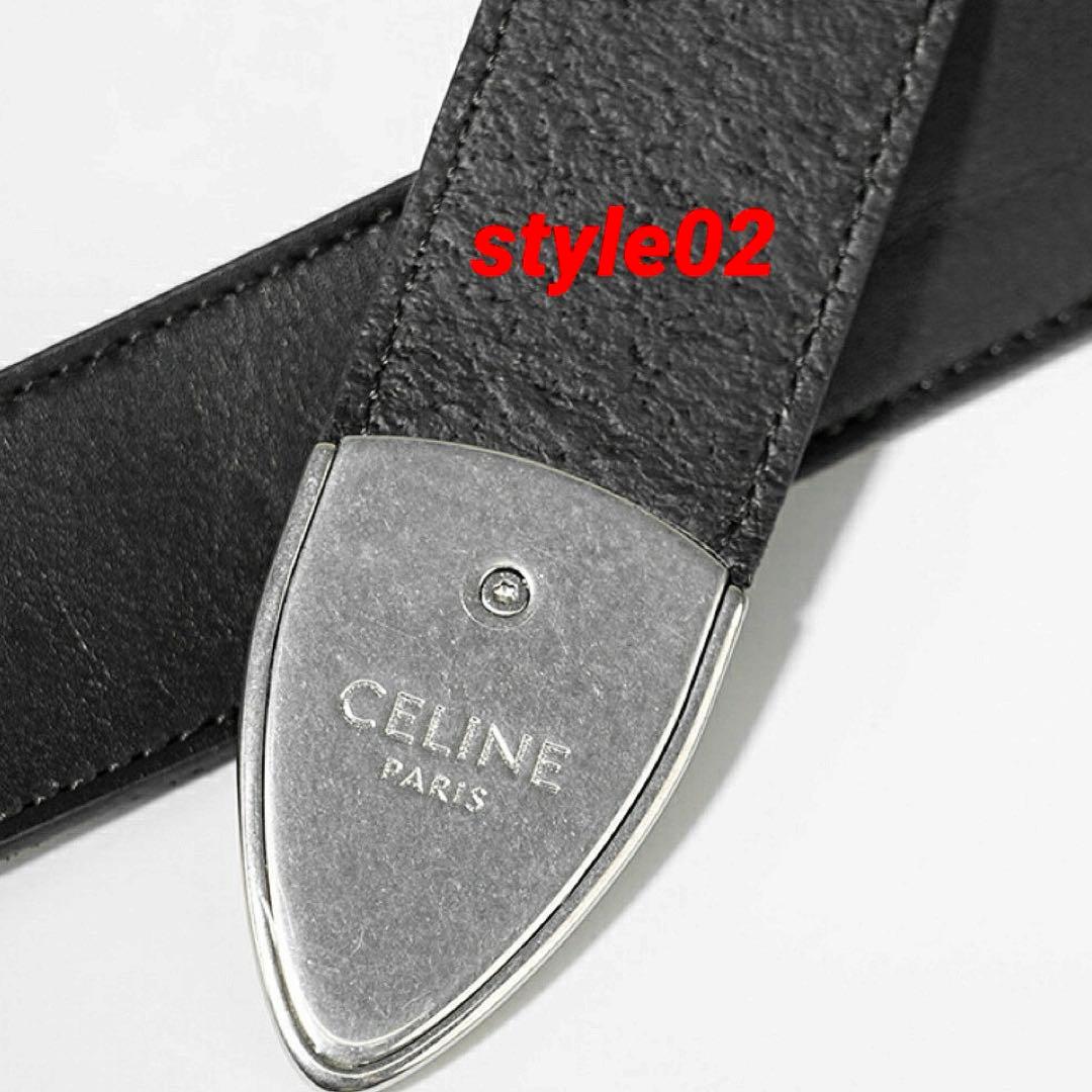 【希少】セリーヌ 35MM ヴィンテージカーフスキンウエスタンベルト