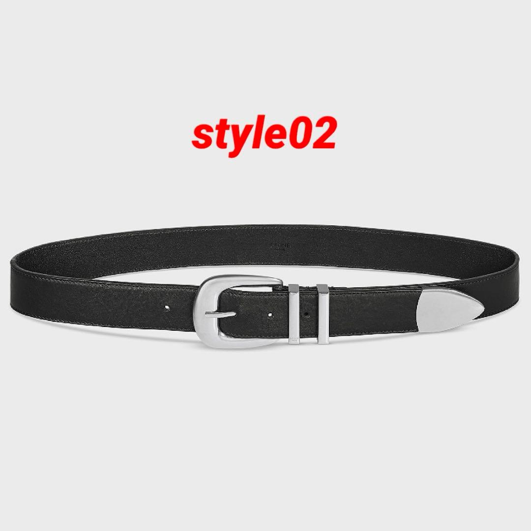 【希少】セリーヌ 35MM ヴィンテージカーフスキンウエスタンベルト