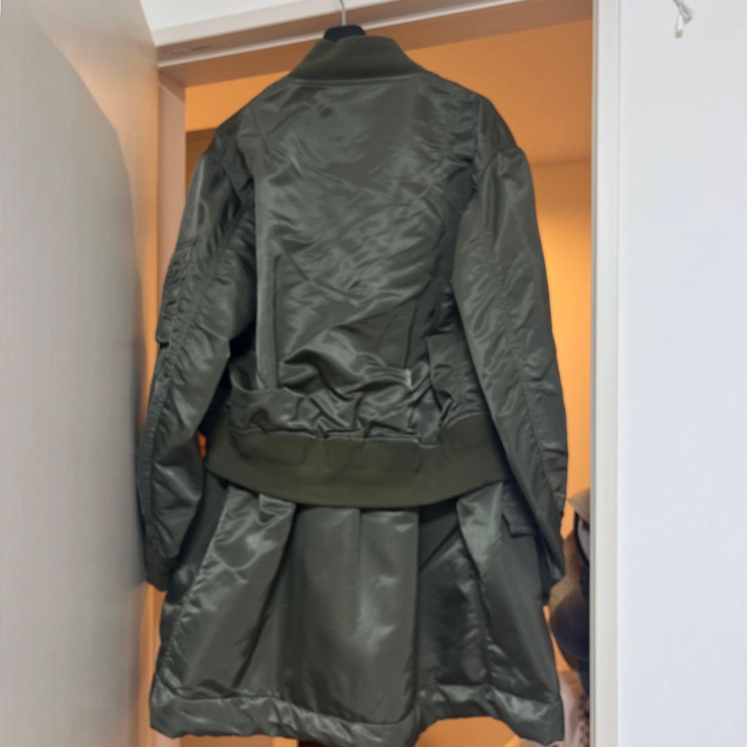 ☆お値下げ☆ sacai MA-1 ドッキングコート - メルカリ