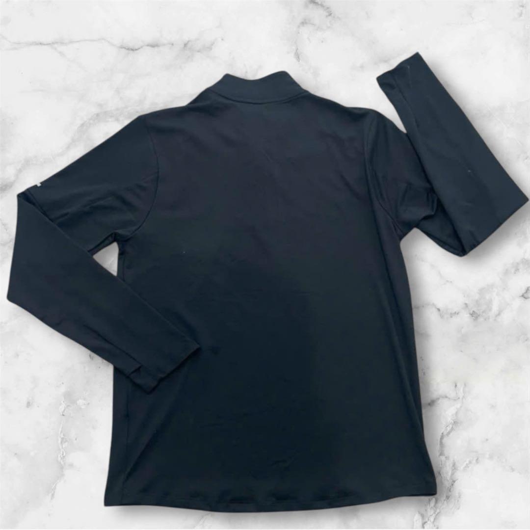 Nike ハーフジップ長袖Tシャツ ブラック