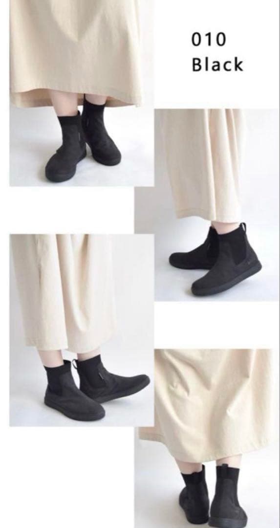 新品23コロンビアマイレージレインショートブーツレインブーツ防水靴ミドル丈黒