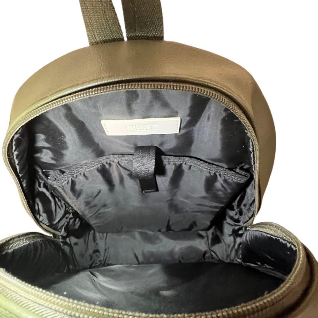 【未使用品】DIESEL オリーブグリーン バックパック　リュック　ユニセックス