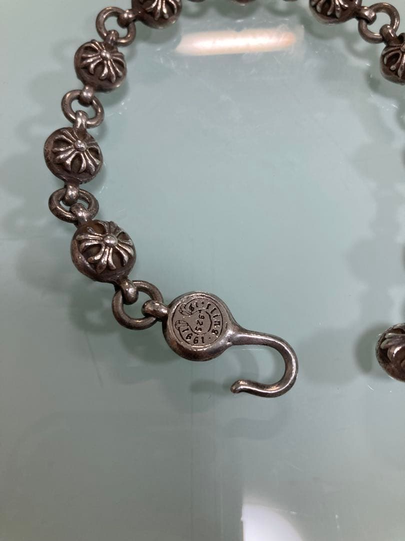 CHROME HEARTS #2 クロスボール ブレスレット 10LINK - メルカリ