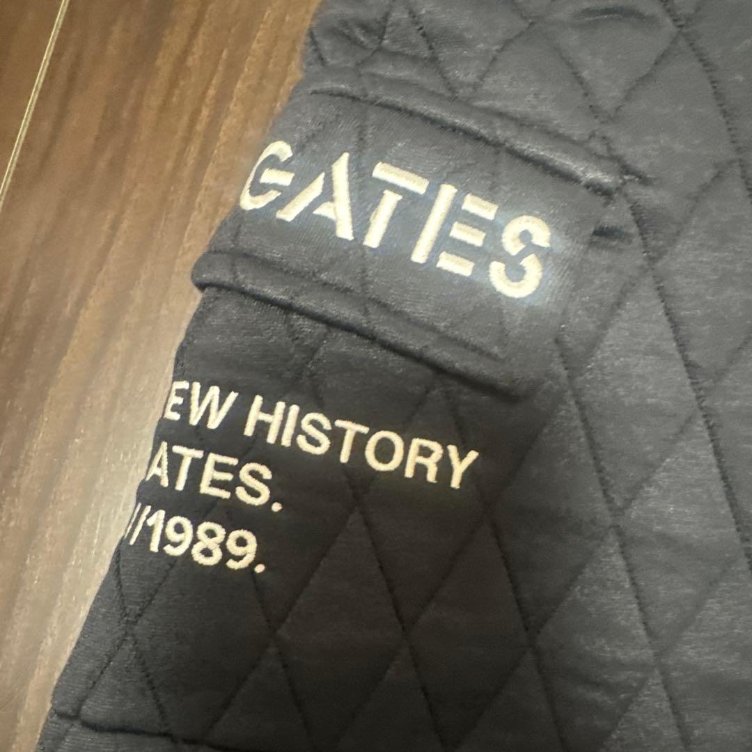 PEARLY GATES キルティングスカート　黒　　　 0