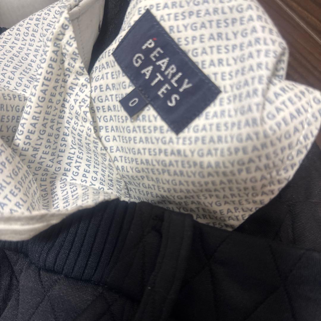 PEARLY GATES キルティングスカート　黒　　　 0