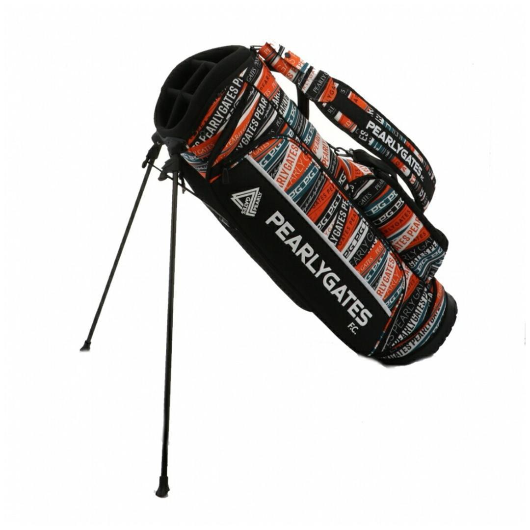 ○★新品 未使用 PEARLY GATES ロゴリボン柄スタンドキャディバッグ