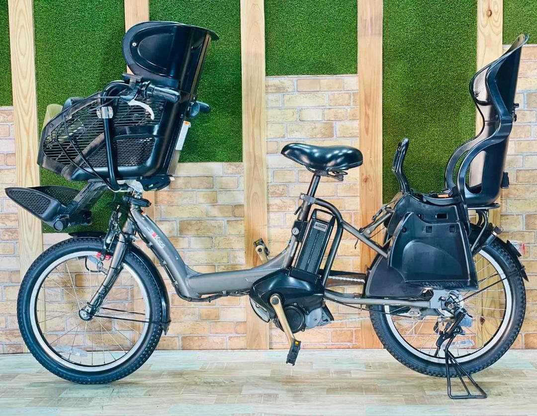 ヤマハキッス子供乗せ電動アシスト自転車 H1355 ヤマハキッス子供乗せ