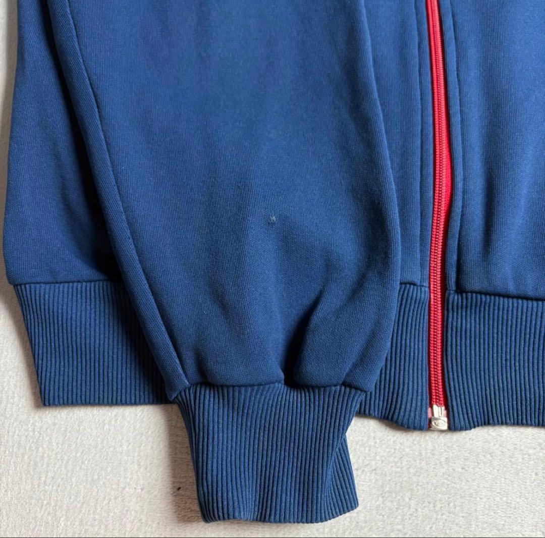 70s adidas 西ドイツタグ　トラックジャケット　ビンテージ　5号