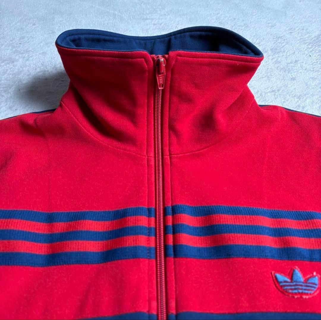 70s adidas 西ドイツタグ　トラックジャケット　ビンテージ　5号
