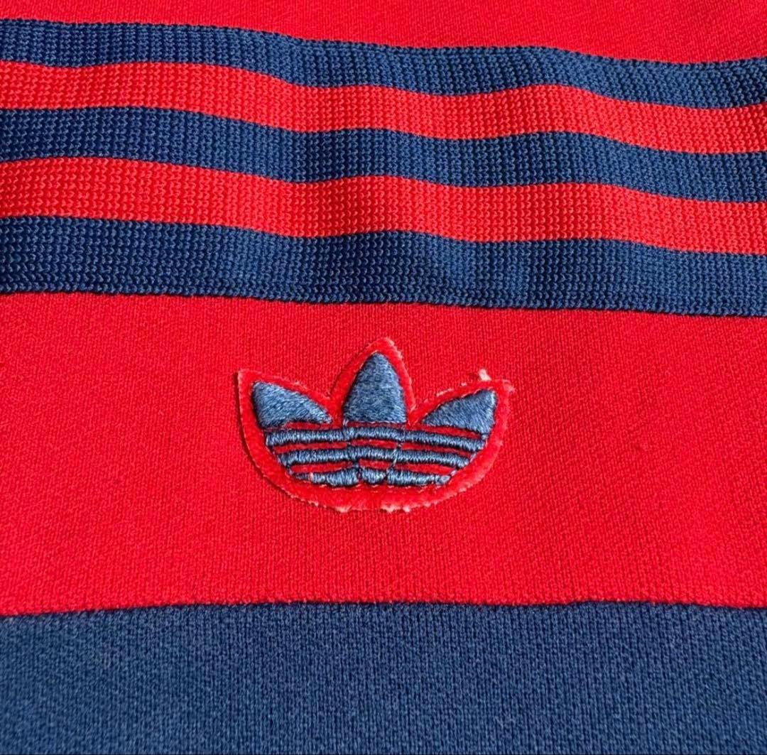 70s adidas 西ドイツタグ　トラックジャケット　ビンテージ　5号