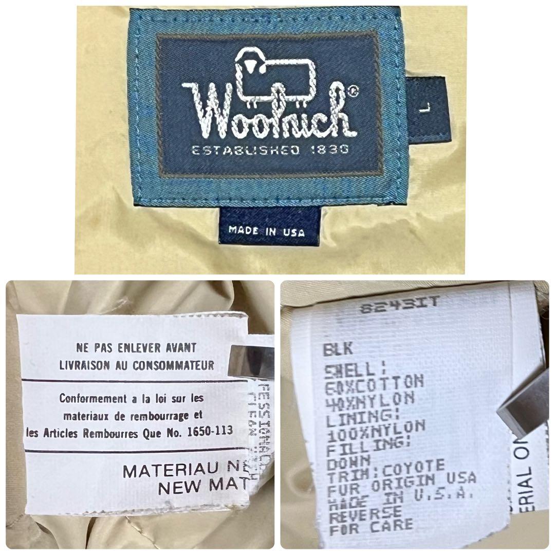 80s アークティックパーカー ダウンジャケット　モッズコート USA製　L