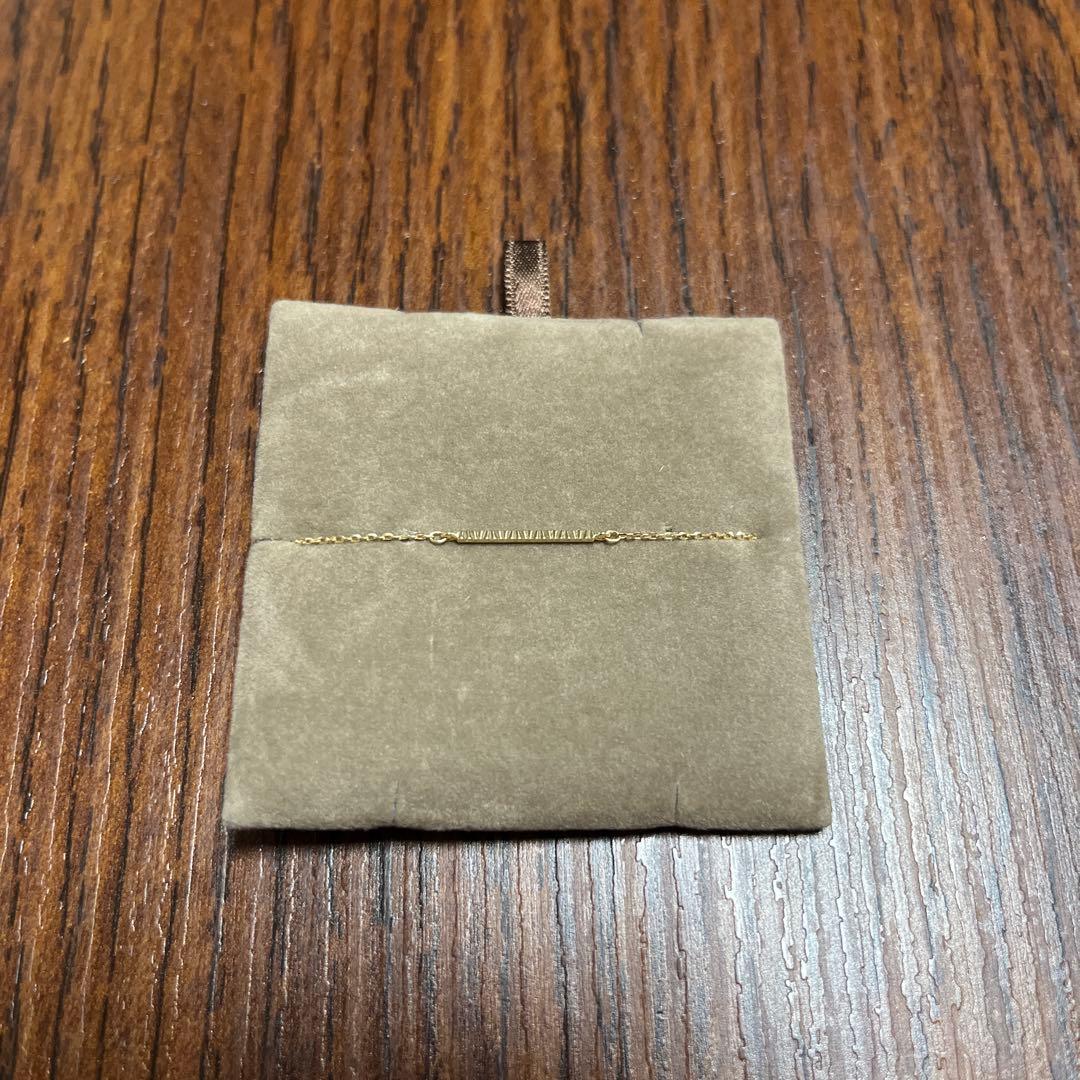 ete K18YG クレール トライアングルカット ブレスレット