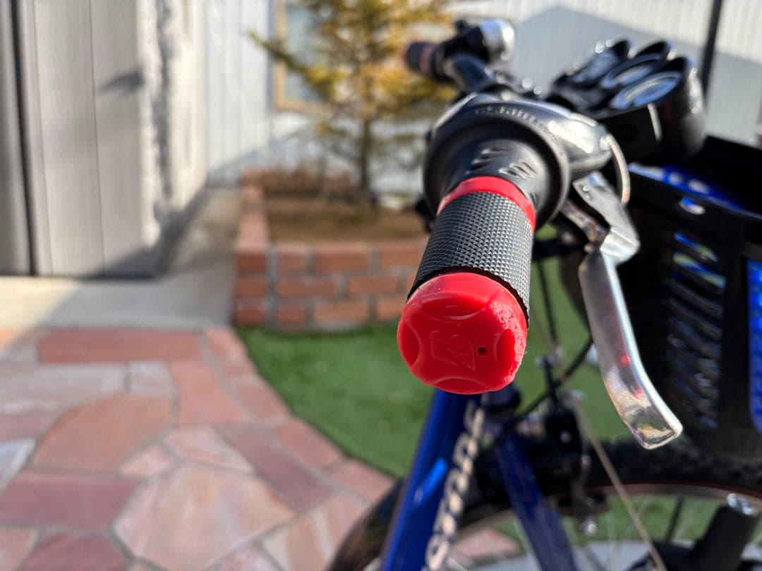 直接受け渡し限定　BRIDGESTONE24インチ　キッズサイクル青