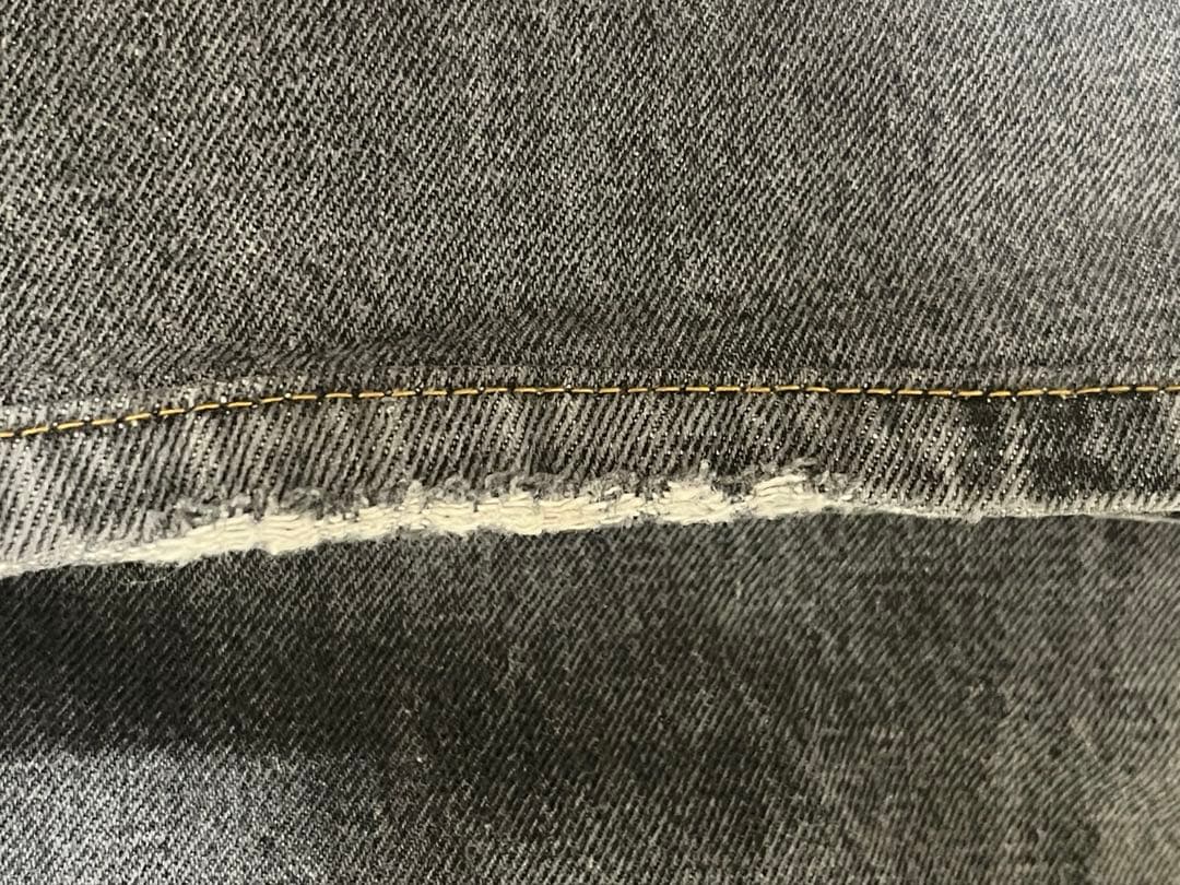 USA製　levi's 569 先染めグレー ワイドデニム W34 L30