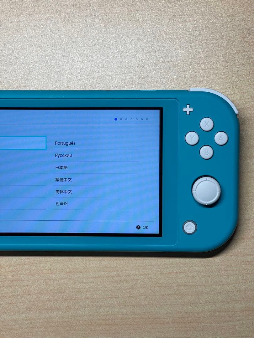 Nintendo Switch Lite 本体 ターコイズ初期化済み 動作確認済