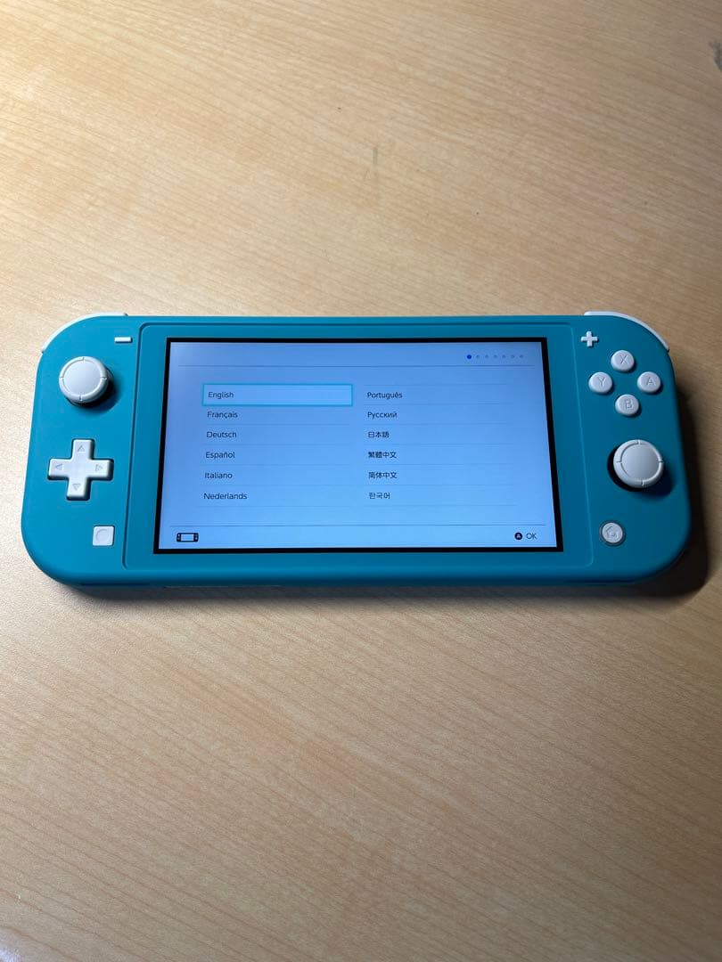 Nintendo Switch Lite 本体 ターコイズ初期化済み 動作確認済