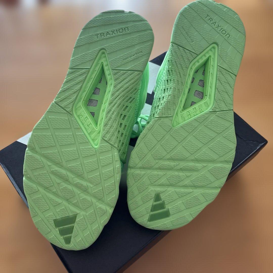 adidas ドロップセット3 トレーニングシューズ　24.5 ライムグリーン