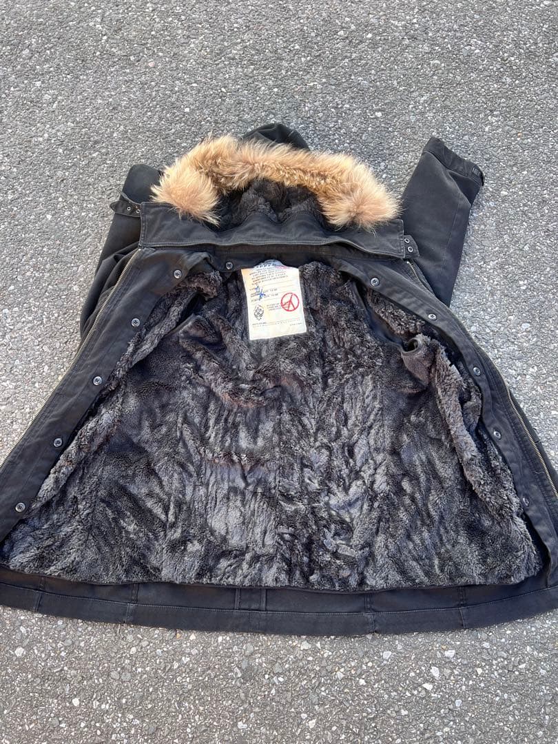 PPFM N3-B ミリタリーコート ブラック y2k グランジ archive