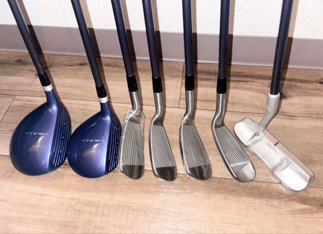 【美品】ミズノ efil レディースゴルフクラブセット 7本 フレックスL