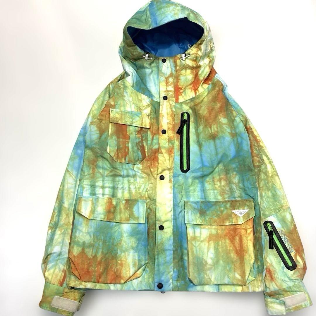 美品/メンズM /ゴアテックス】SP Design スノボーウェア 上下 総柄