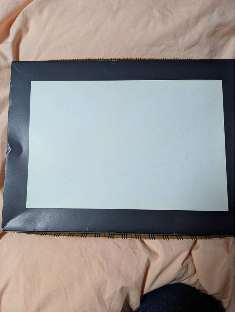 BURBERRY ひざ掛け【未使用】バーバリー　ウールひざ掛け