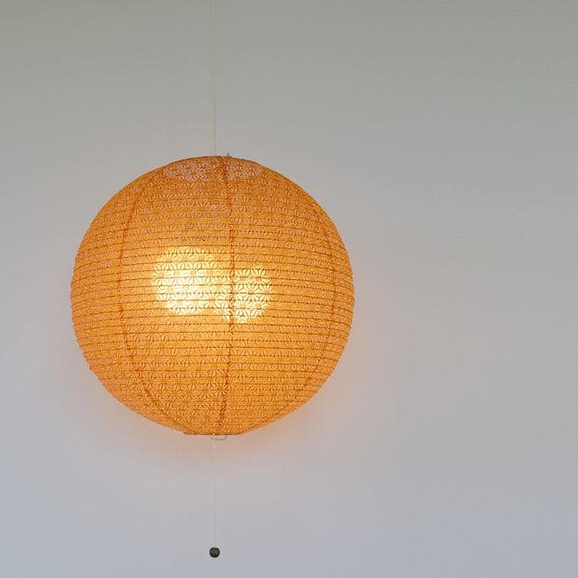 電球別売 和紙照明２灯ペンダントライト 和風照明 ランプ 天井照明（175）