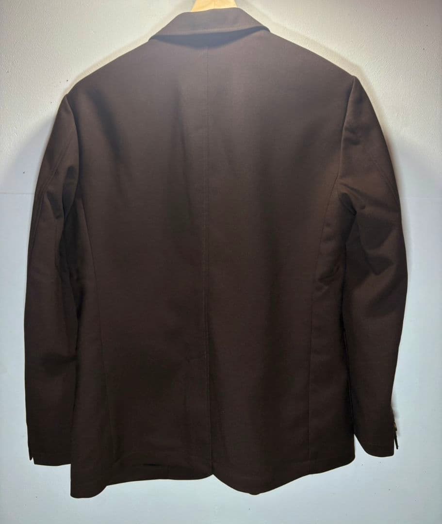 MUJI Labo 紳士 ユニフォーム素材で作ったブレザー ブラウン - メルカリ