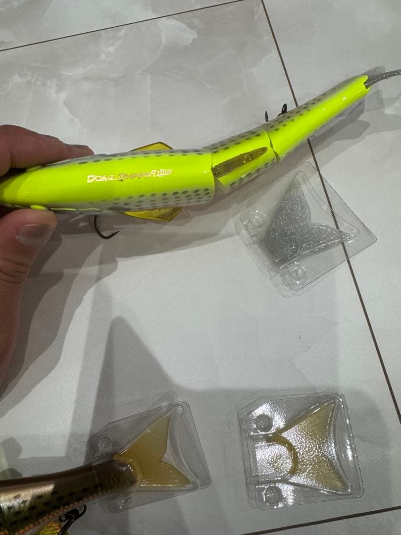 ビックベイト用プラグ コノシロパターンシーバス用プラグ