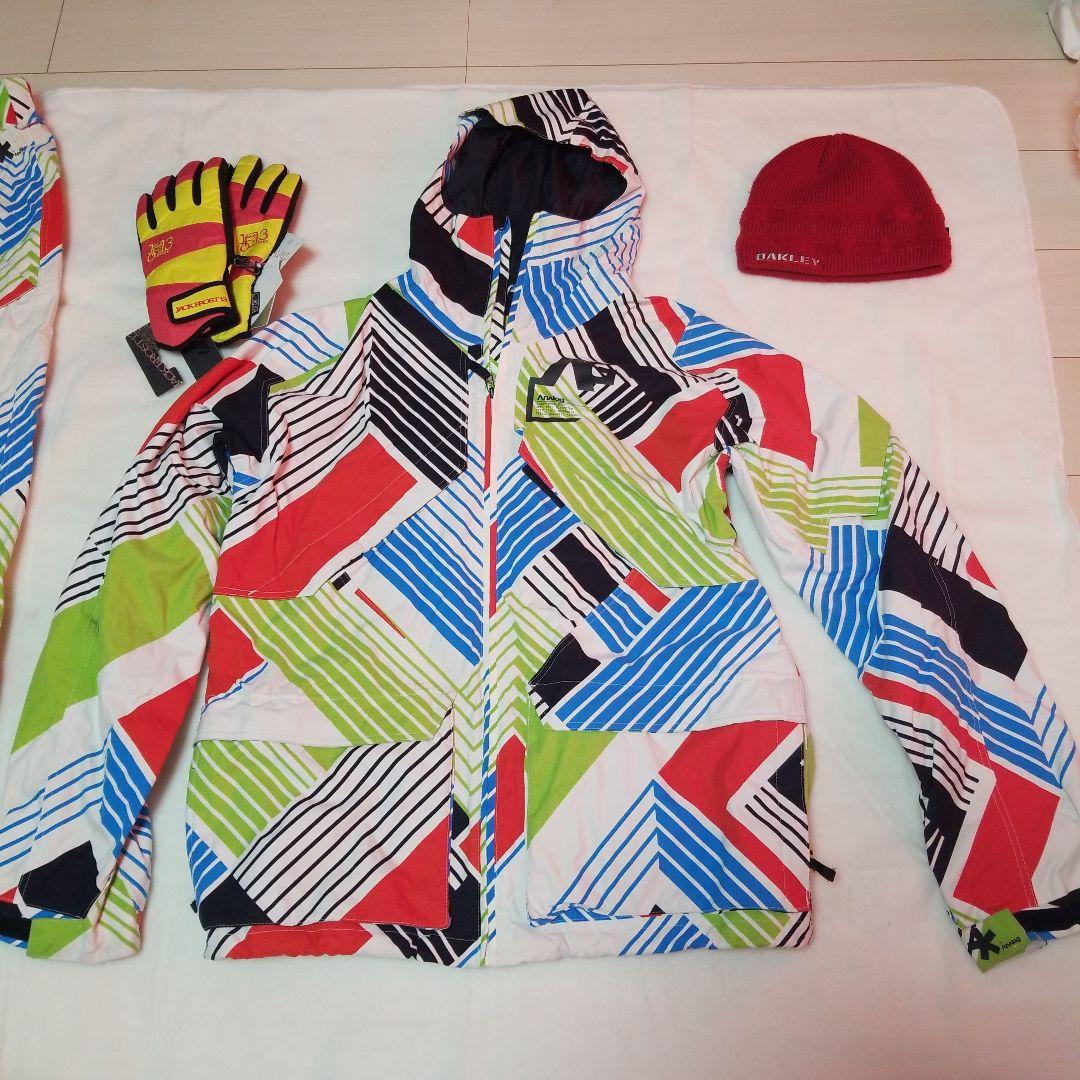 Analog スキージャケット　上下セット　バートン　手袋付き