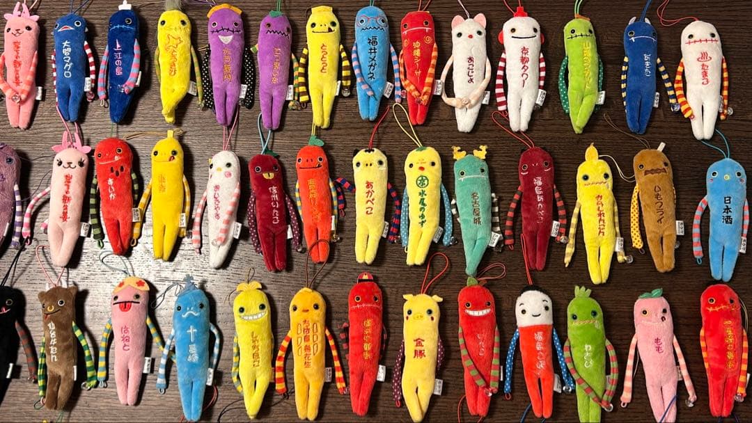 モケケ　もけけ　ストラップ　ご当地　106体セット　キーホルダー　ぬいぐるみ