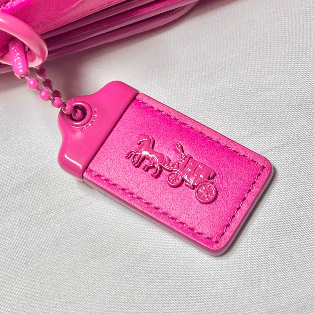 【未使用級】　ローグ　トップハンドルバッグ　ティーローズ　ショルダー　ピンク