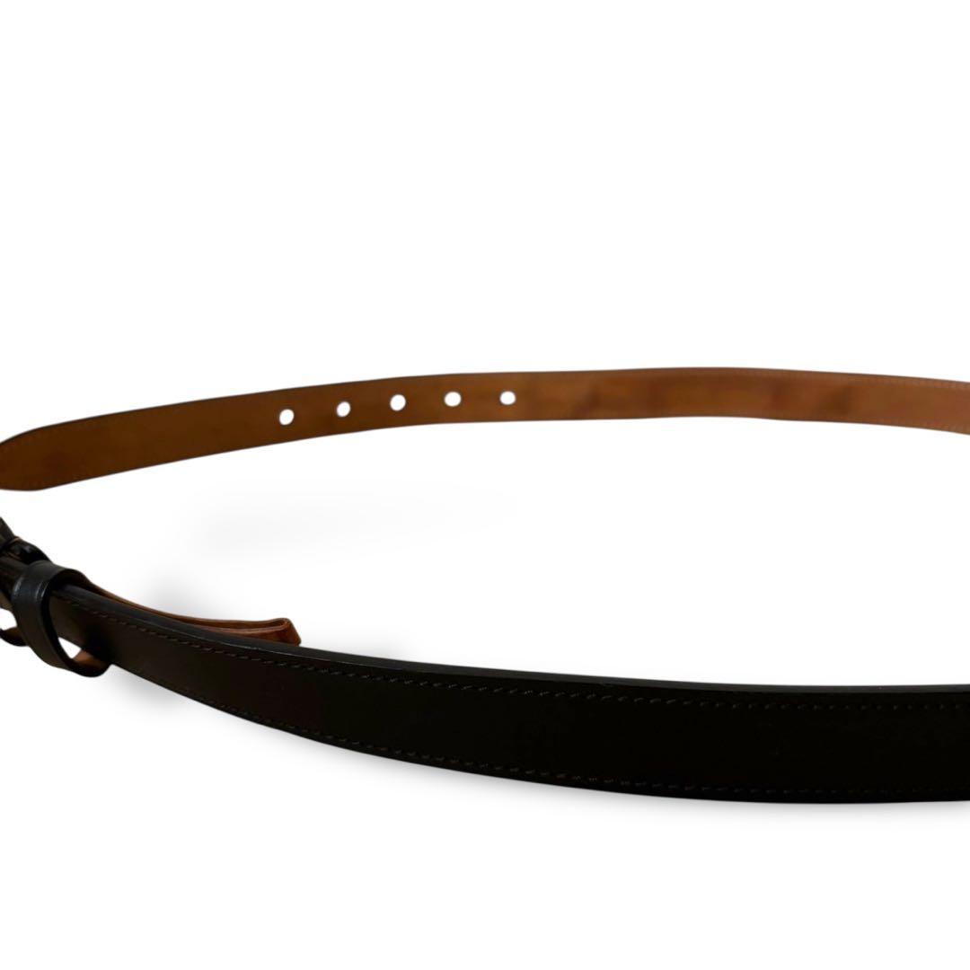 グッチ　ベルト　ホースビット　ブラック　レザー