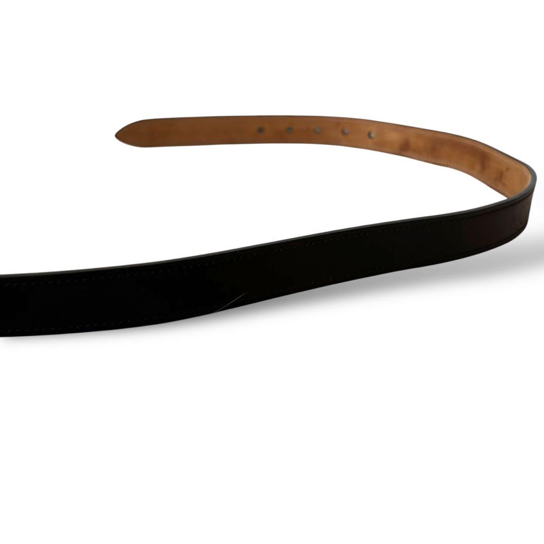 グッチ　ベルト　ホースビット　ブラック　レザー