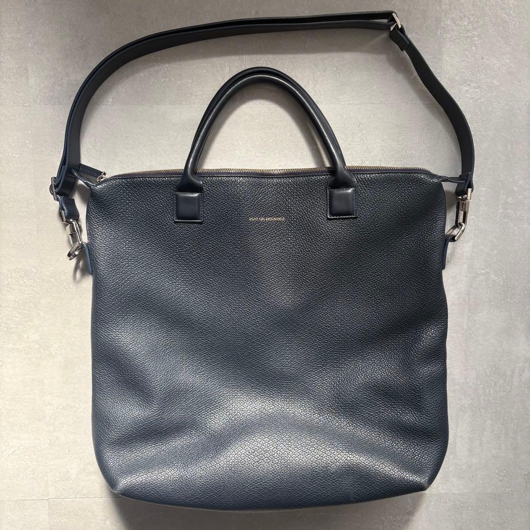 ウォントレスエッセンシャルデラヴィ　レザートート　ショルダーバッグ 2way