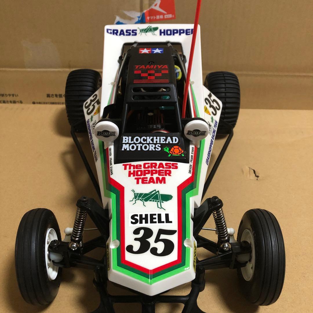 タミヤ RC グラスホッパー(復刻版) メカ付 フルベアリング 完成品 未