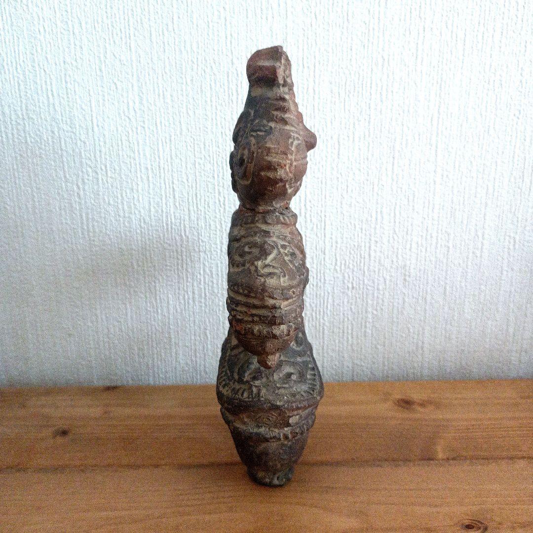 【1950年代教材レプリカ】遮光器土偶　恵比須田遺跡　約20cm　2/3スケール