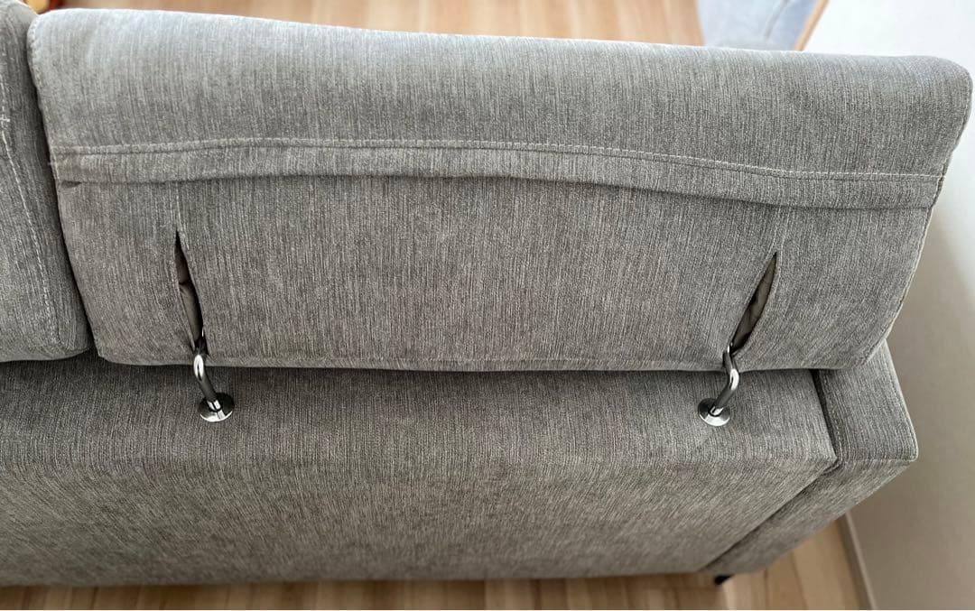 ニトリ 3人掛け 布張りソファ サザーラ