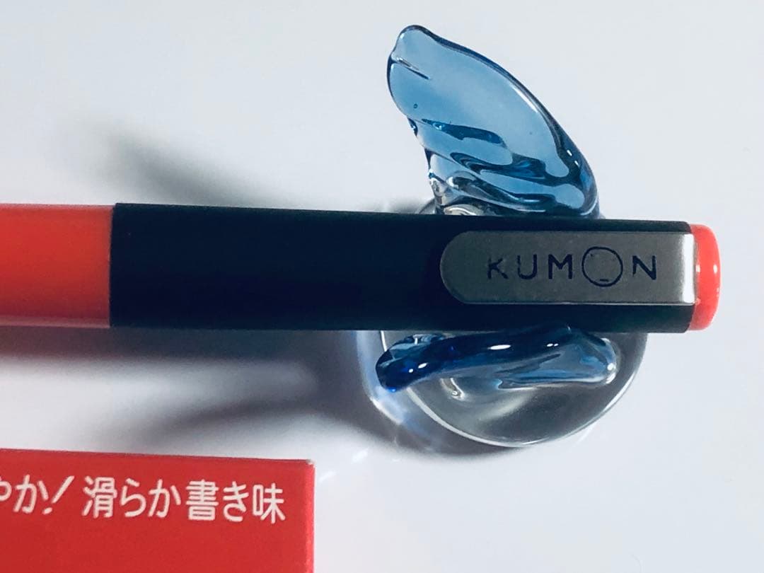 希少 廃盤 KUMON 採点ペン 旧型 プラチナソフトペン 万年筆 インク付き