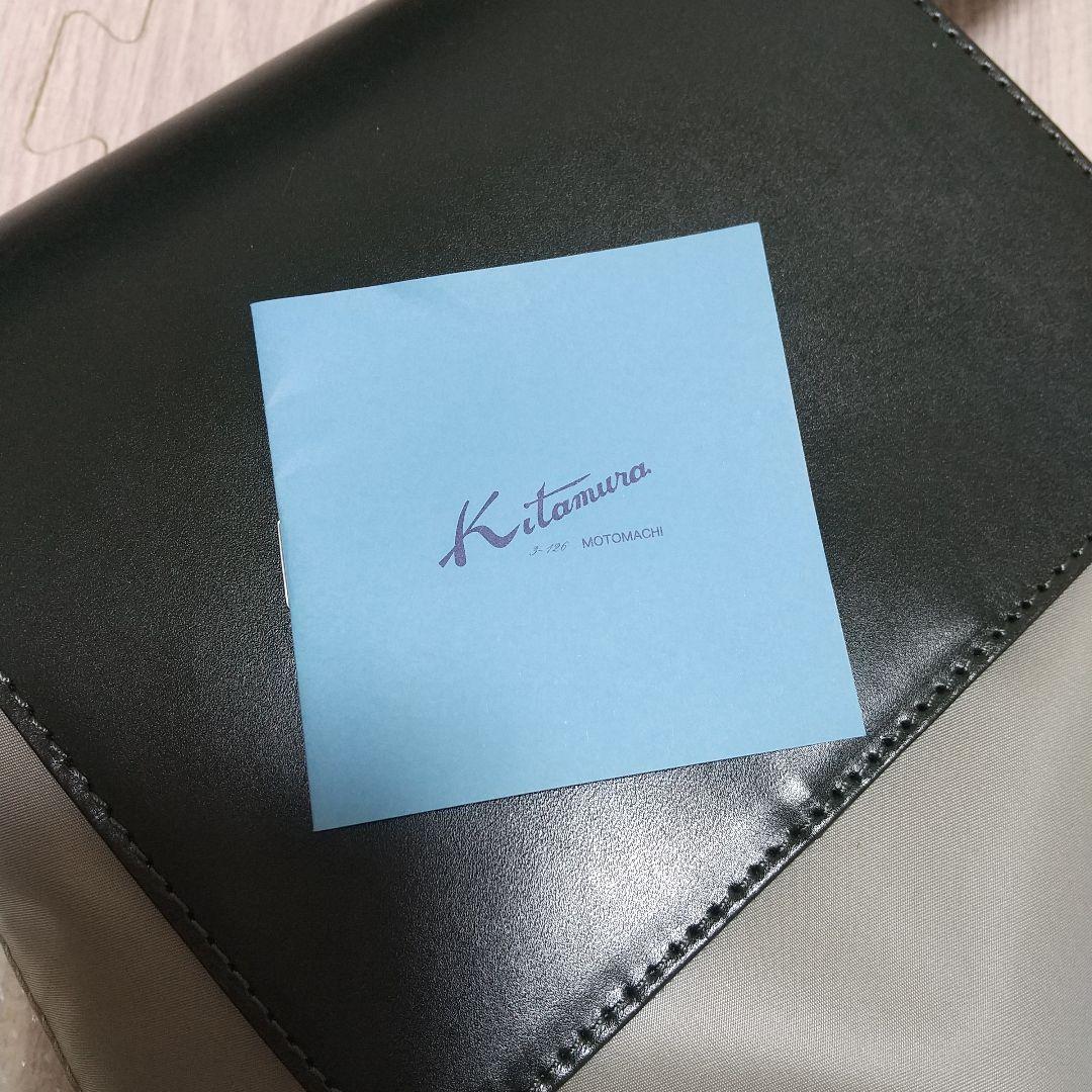 高田純次×キタムラ コラボ ショルダーバッグ カーキグレー