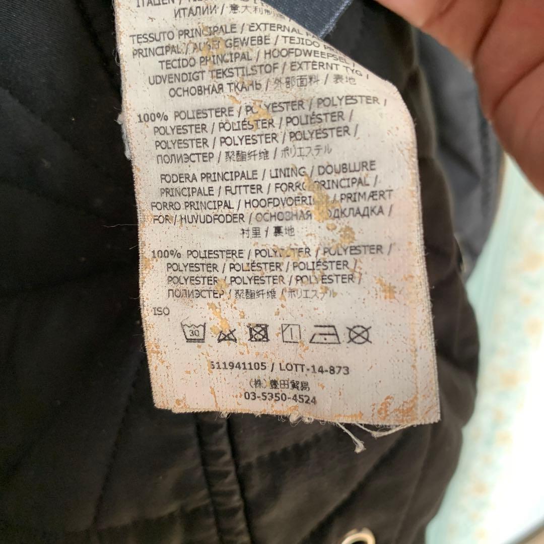 STONE  ブラック MA-1 ジャケット　スタジャン