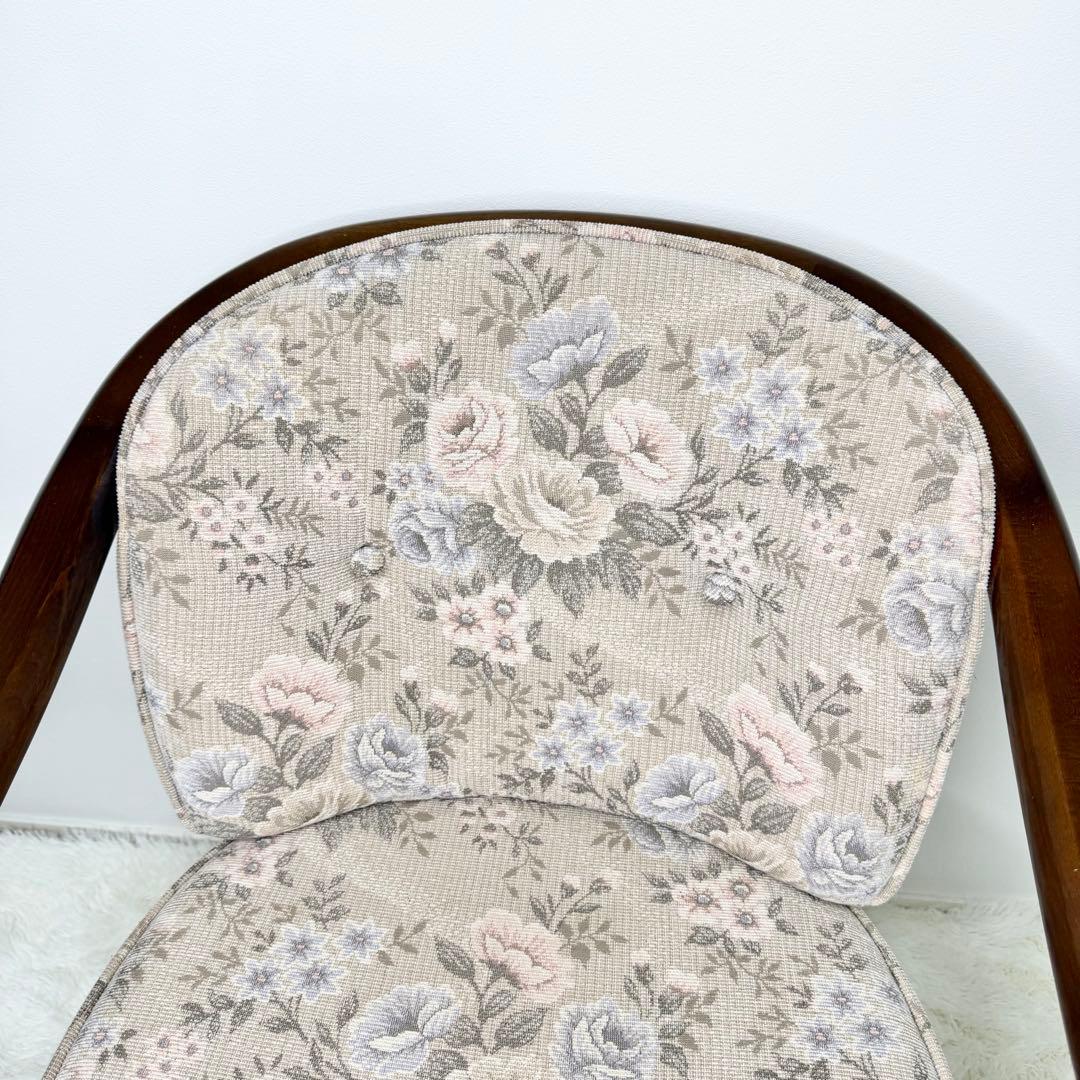 ② karimoku コロニアル キャスター付き ダイニングチェア カントリー調