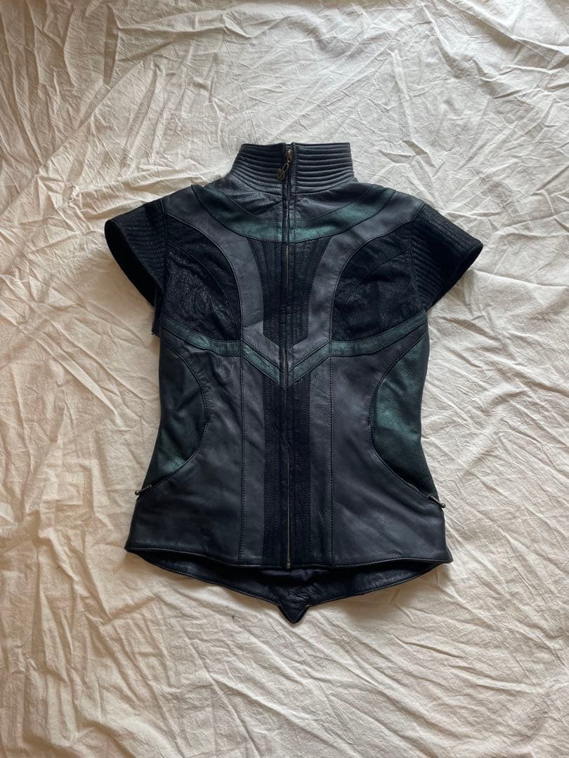 ジャケット・アウター artistic leather jacket \" SF armour \"