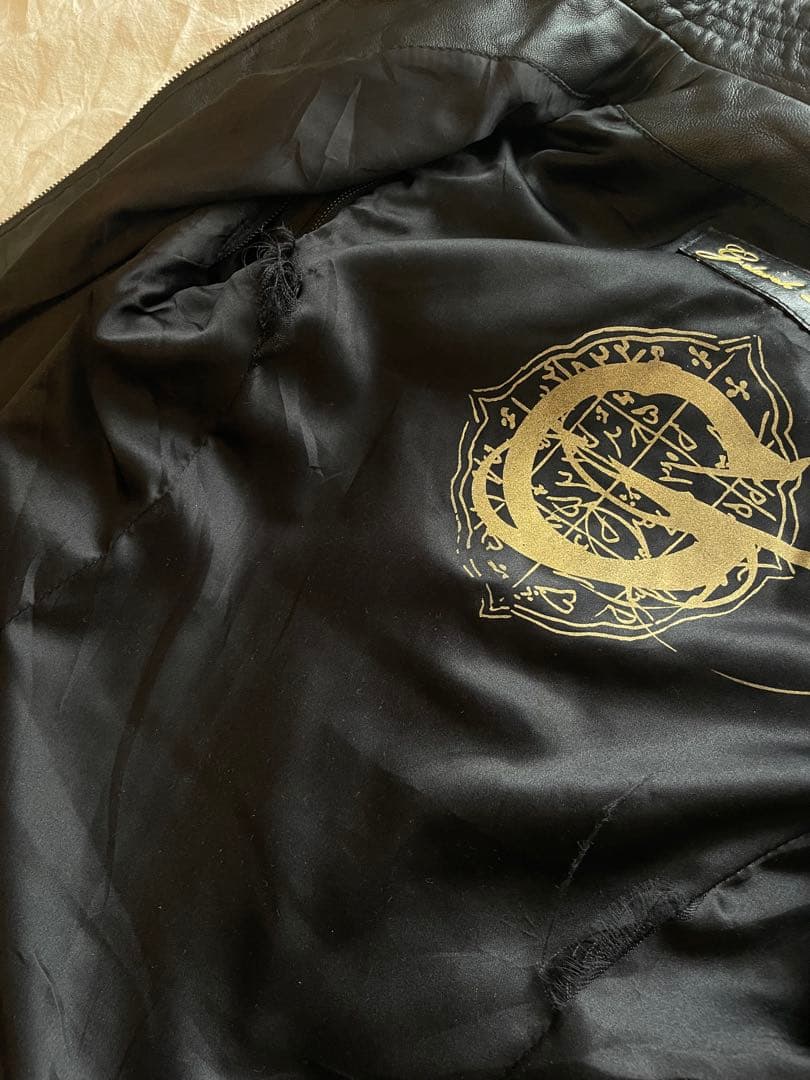 ジャケット・アウター artistic leather jacket \" SF armour \"